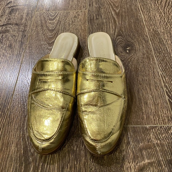 Gold mules - Picture 3 of 3